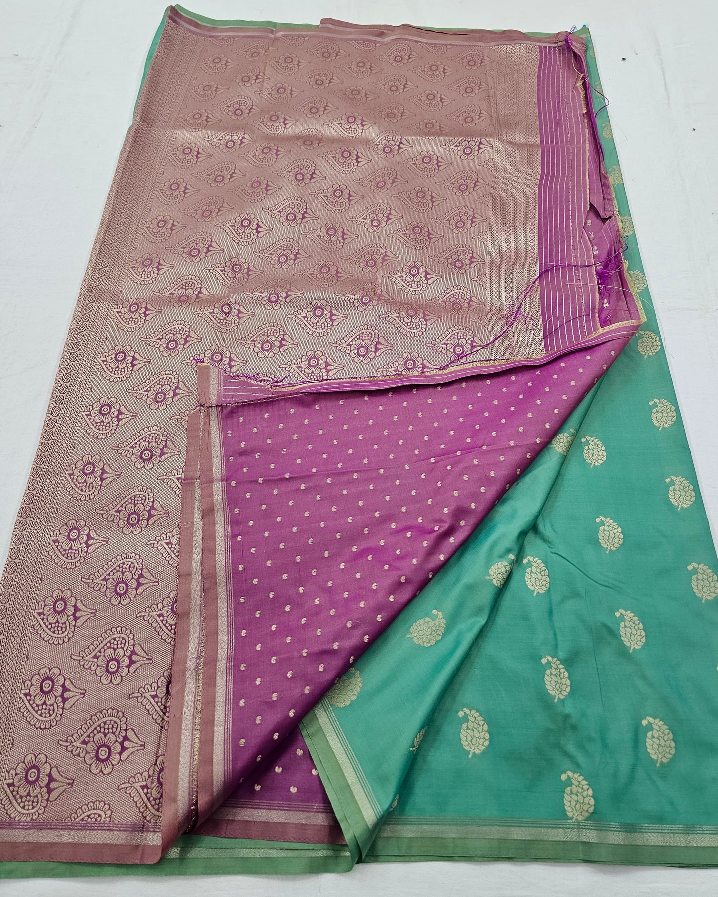 Kanchipuram Blended Fancy SoftSilkSarees 008