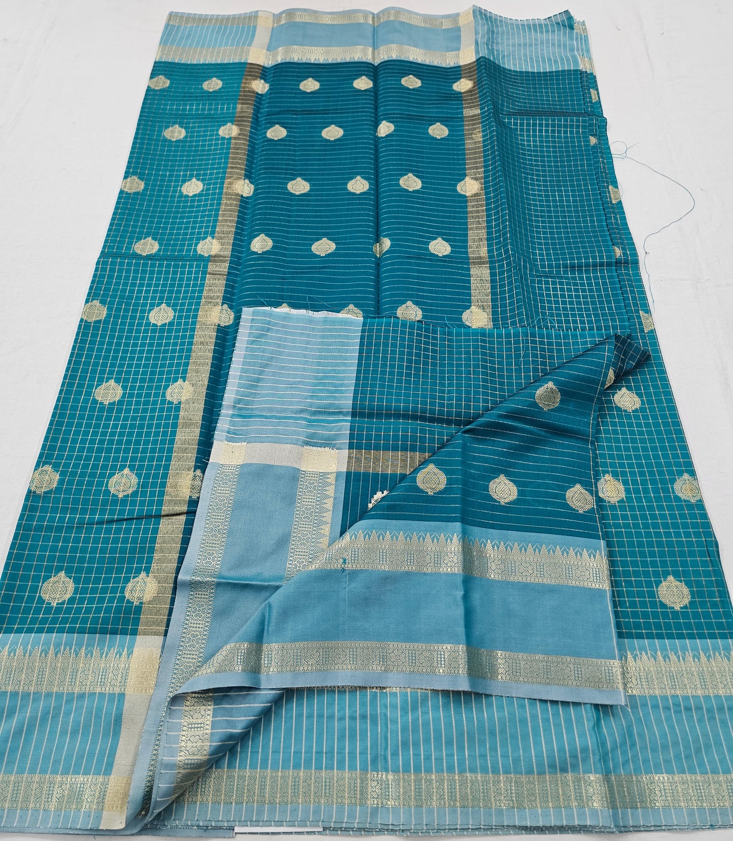 Kanchipuram Blended Fancy Soft Silk Sarees 1293