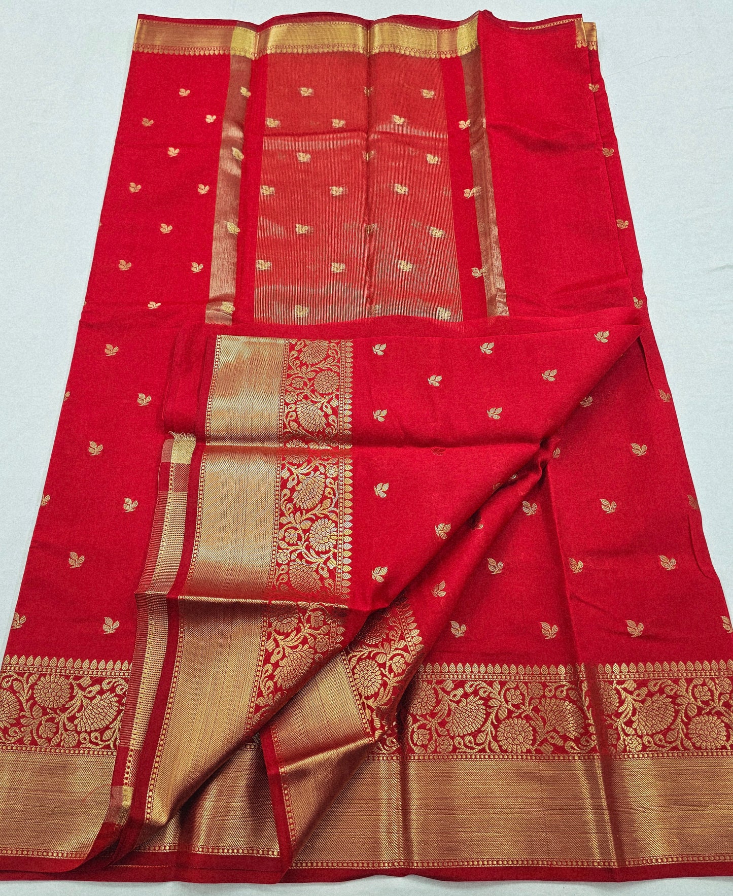 Kanchipuram Blended Fancy Butta Silk saree 003