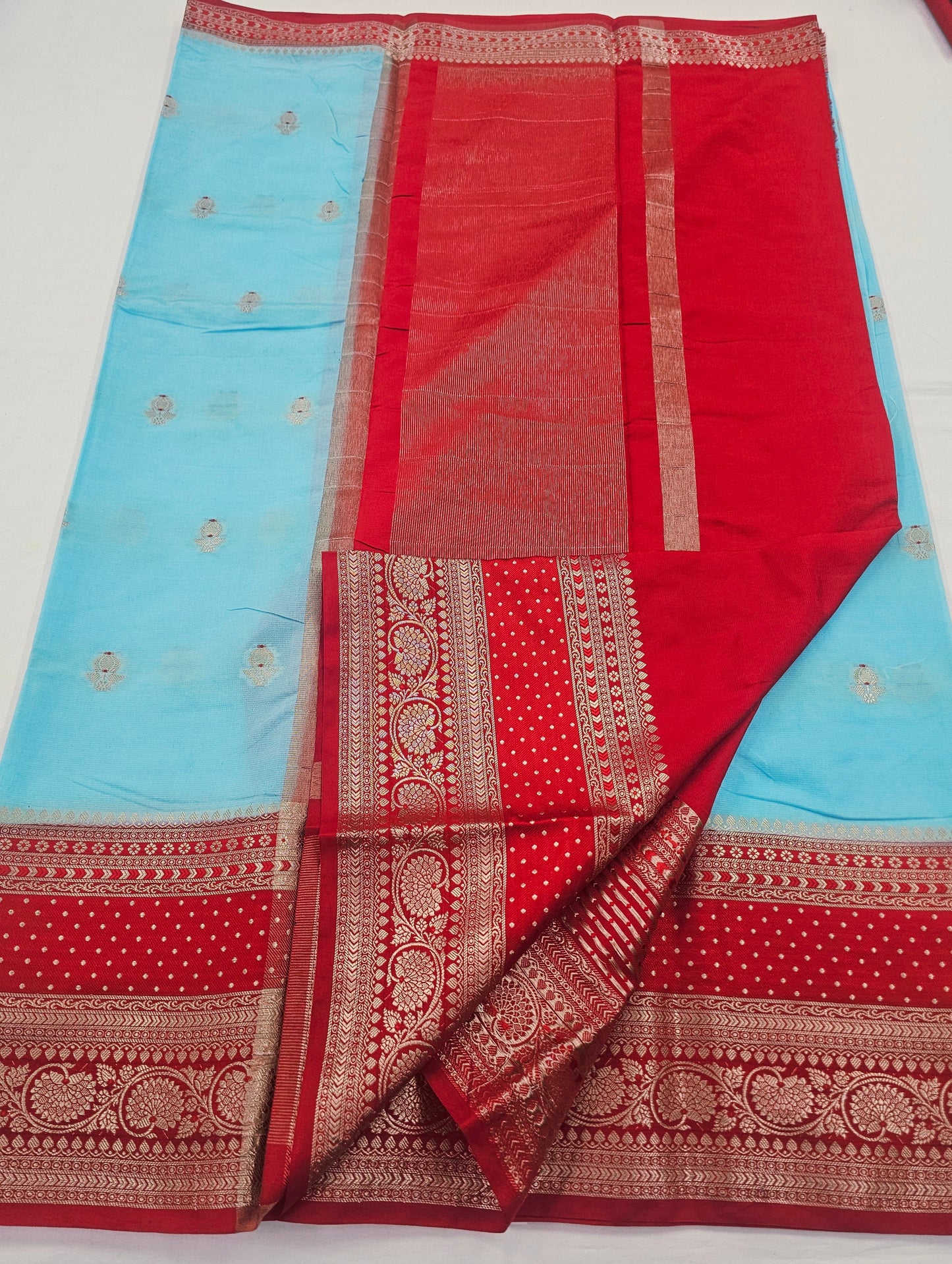 Kanchipuram Blended Fancy Soft Silk Saree 407