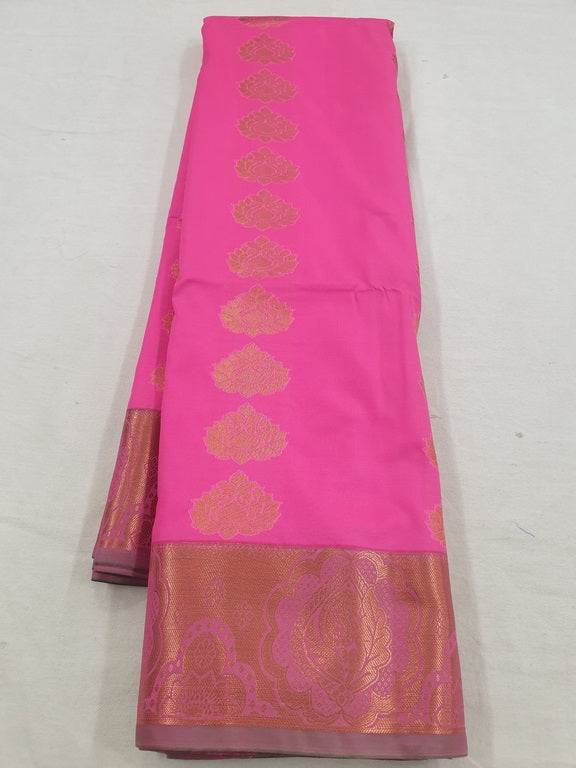 Kanchipuram Blended Fancy Soft Silk Sarees 1010