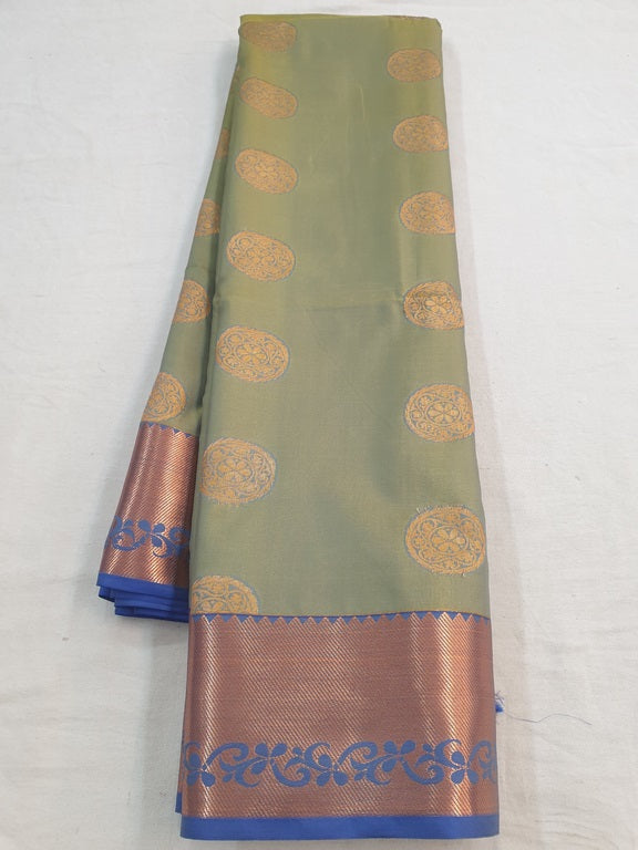Kanchipuram Blended Fancy Soft Silk Sarees 1015