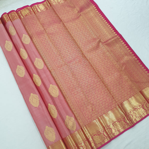 Kanchipuram Pure Handloom Fancy Silk Saree 122