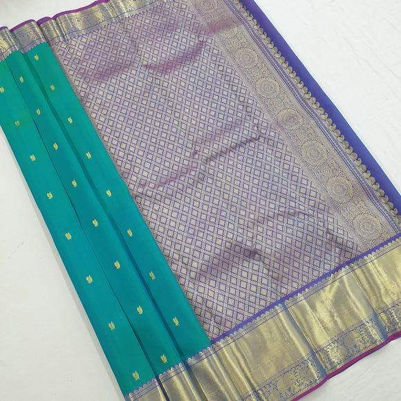 Kanchipuram Pure Handloom Fancy Silk Saree 129