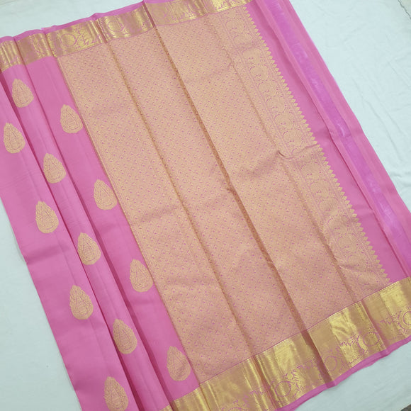 Kanchipuram Pure Handloom Fancy Silk Saree 134