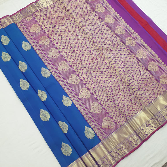 Kanchipuram Pure Handloom Fancy Silk Saree 135