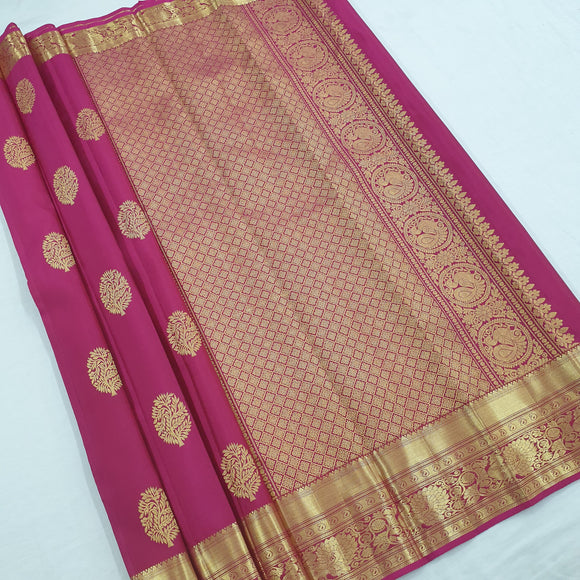 Kanchipuram Pure Handloom Fancy Silk Saree 138
