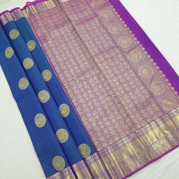 Kanchipuram Pure Handloom Fancy Silk Saree 139