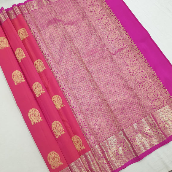 Kanchipuram Pure Handloom Fancy Silk Saree 142