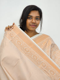 Kanchipuram Blended Mini Bridal silk Saree 011