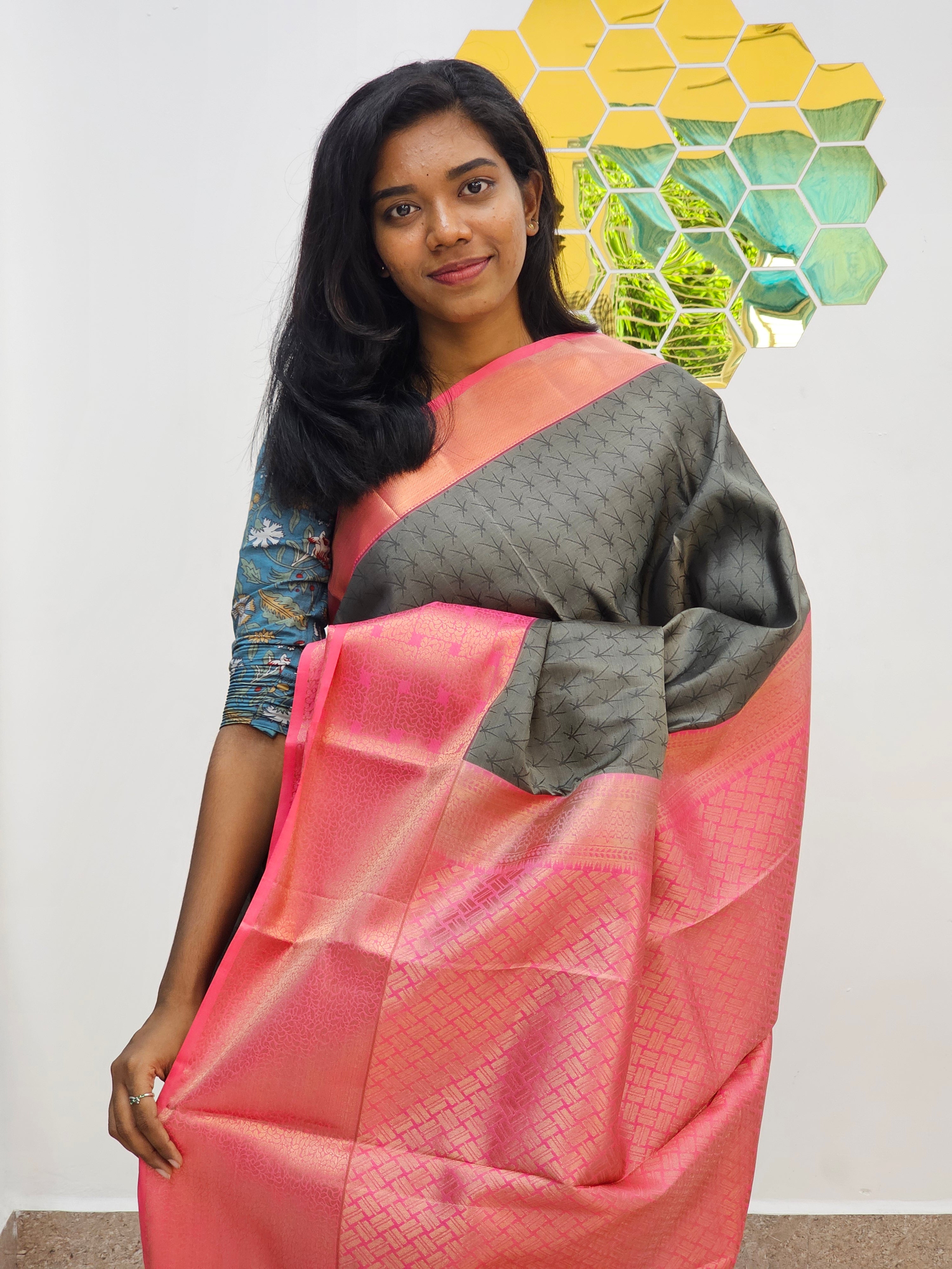 Kanchipuram Blended Elegant Silk Saree 002