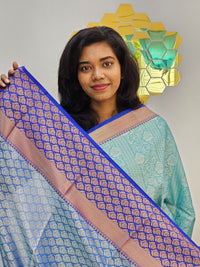 Kanchipuram Blended Gifted Tissue silk Saree 060