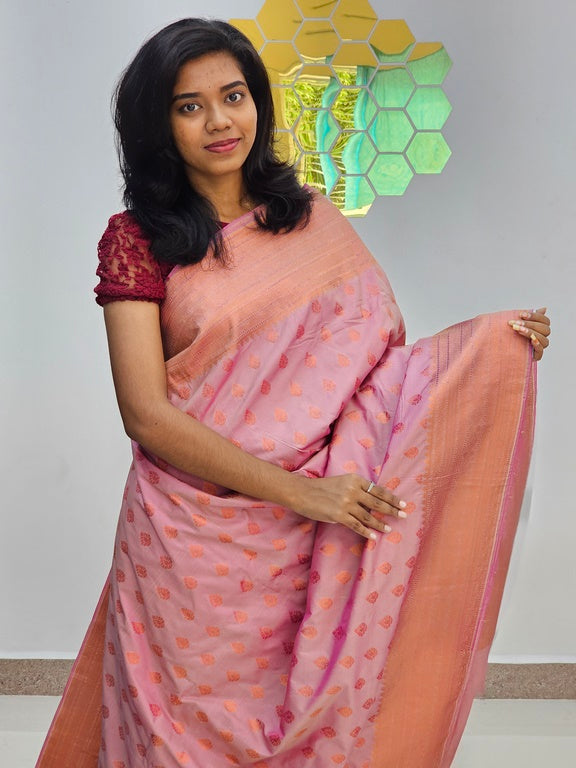 Kanchipuram Blended Bridal Silk Saree 101
