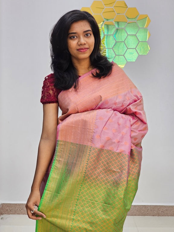 Kanchipuram Blended Bridal Silk Saree 101