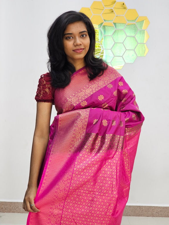 Kanchipuram Blended Bridal Silk Saree 103