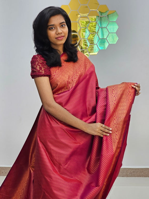 Kanchipuram Blended Bridal Silk Saree 108