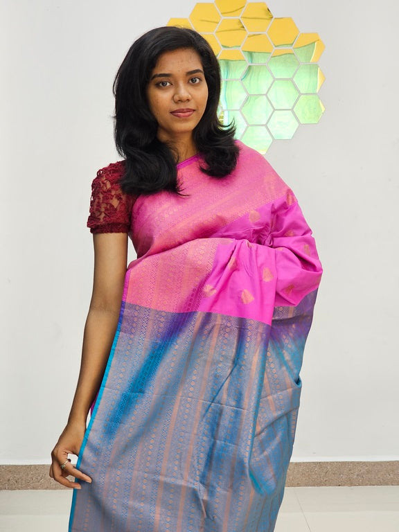 Kanchipuram Blended Bridal Silk Saree 113