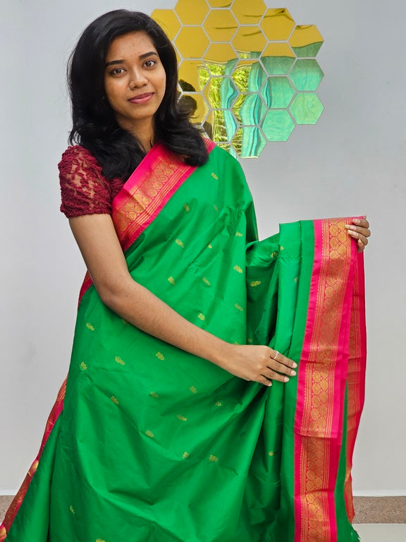 Kanchipuram Blended Bridal Silk Saree 128