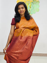 Kanchipuram Blended Bridal Silk Saree 136