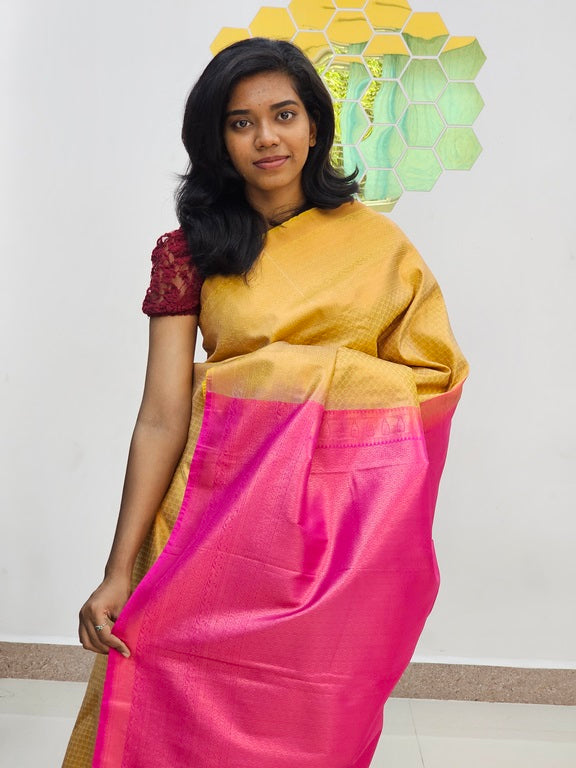Kanchipuram Blended Bridal Silk Saree 137