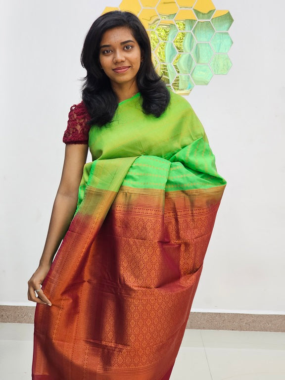 Kanchipuram Blended Bridal Silk Saree 138