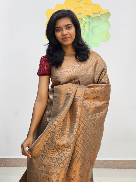 Kanchipuram Blended Bridal Silk Saree 140