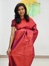 Kanchipuram Blended Bridal Silk Saree 143