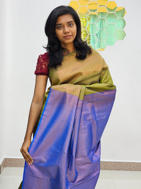 Kanchipuram Blended Bridal Silk Saree 153