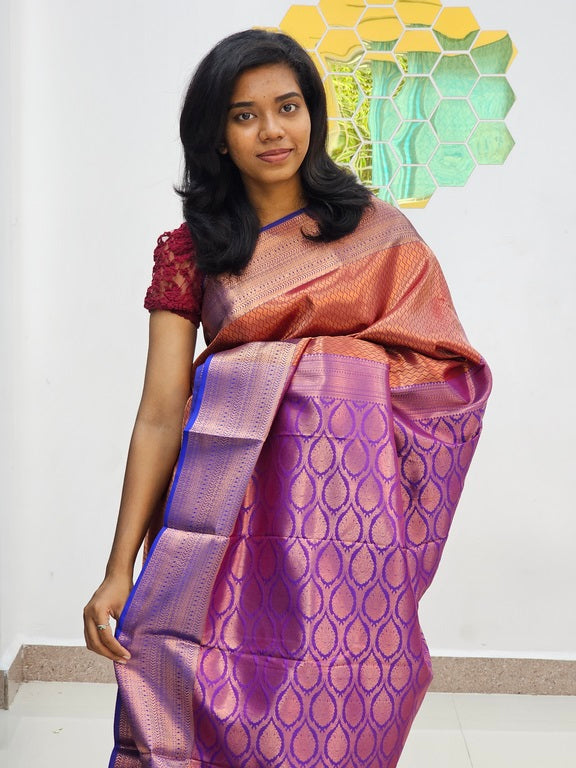 Kanchipuram Blended Bridal Silk Saree 154