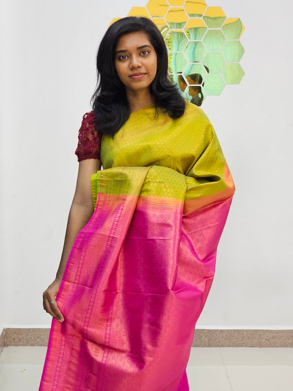 Kanchipuram Blended Bridal Silk Saree 157
