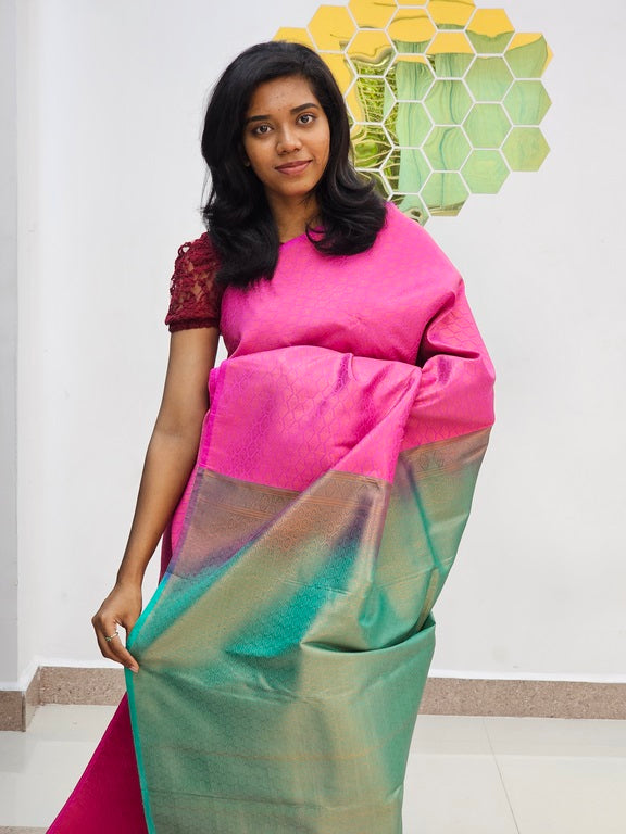 Kanchipuram Blended Bridal Silk Saree 171