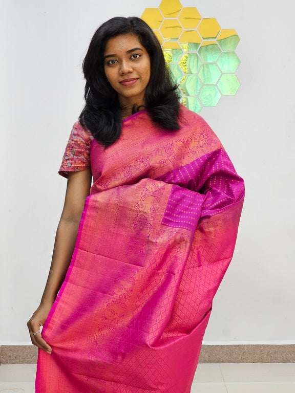 Kanchipuram Blended Bridal Silk Saree 226