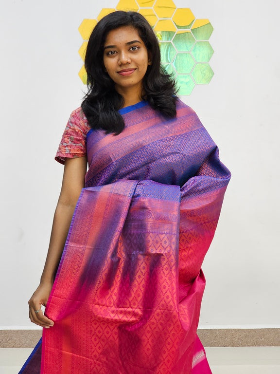 Kanchipuram Blended Bridal Silk Saree 233