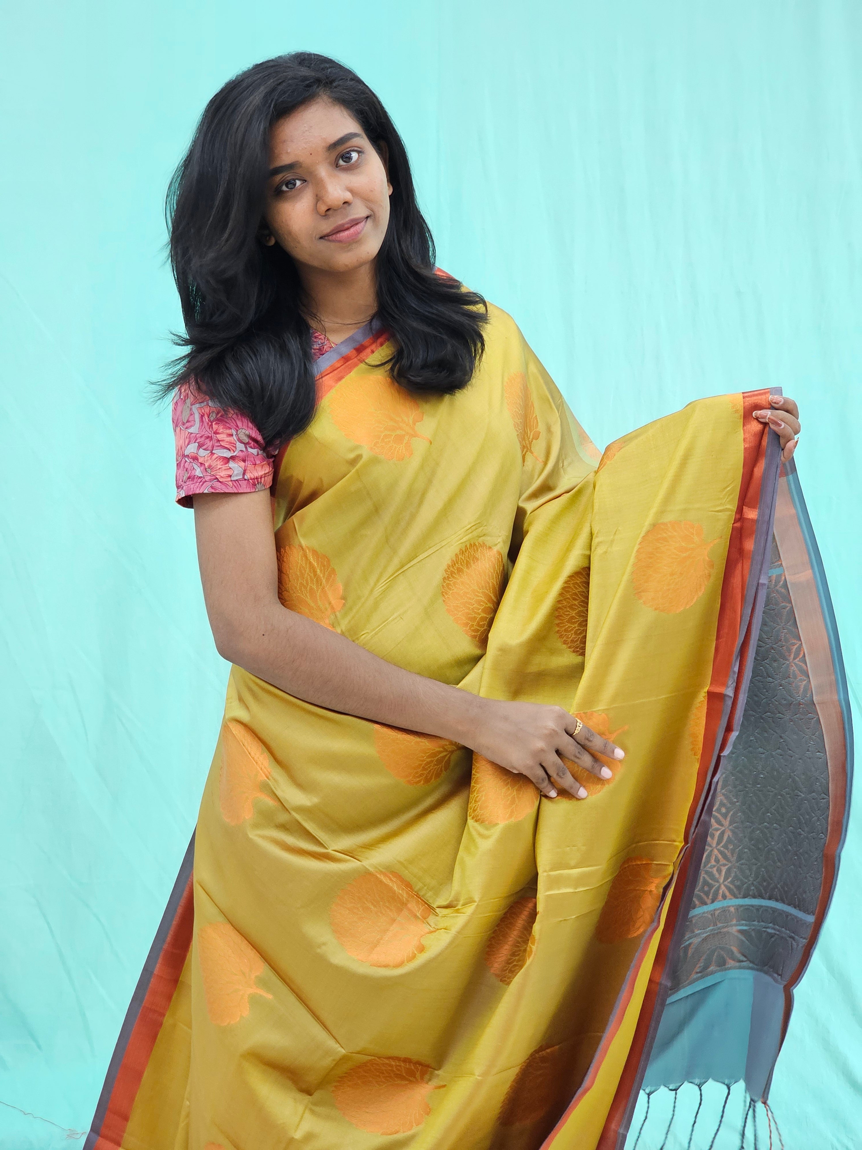 Kanchipuram Blended Trending Silk Saree 005