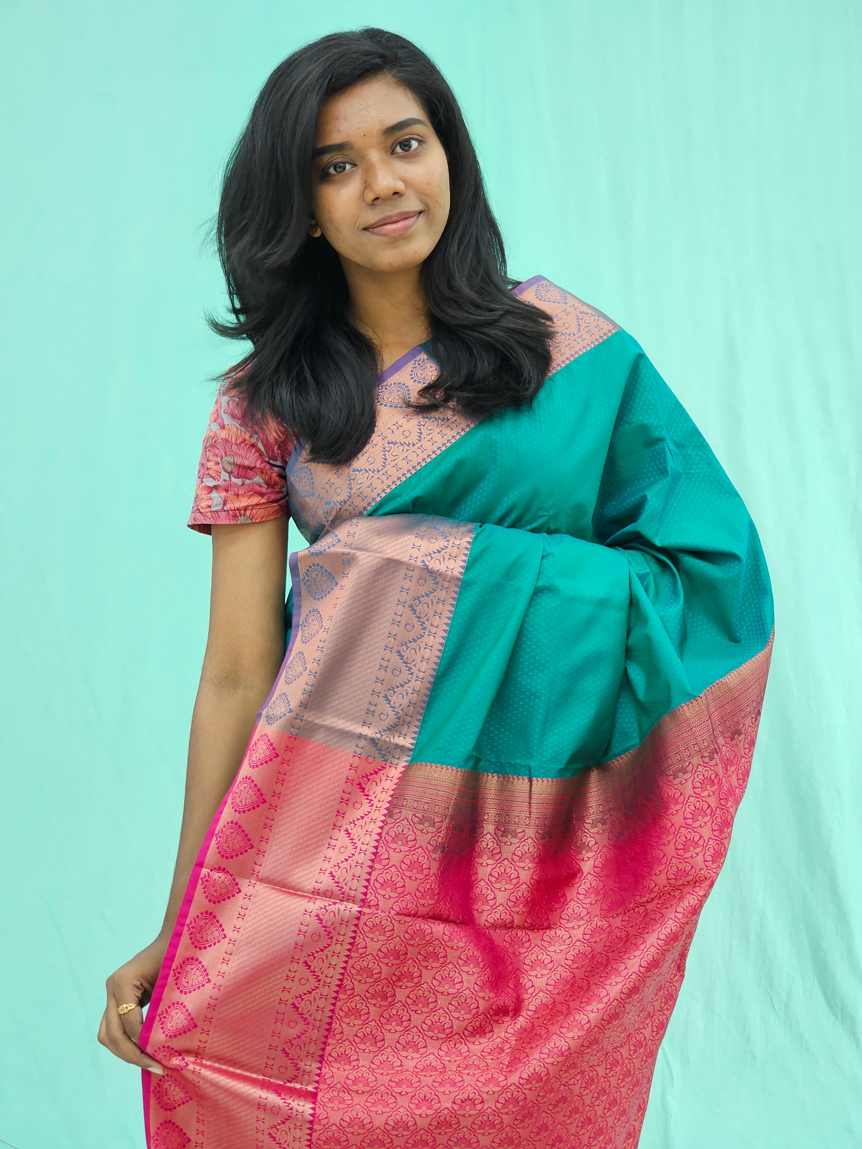 Kanchipuram Blended Trending Silk Saree 016