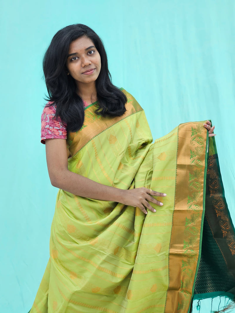 Kanchipuram Blended Trending Silk Saree 022