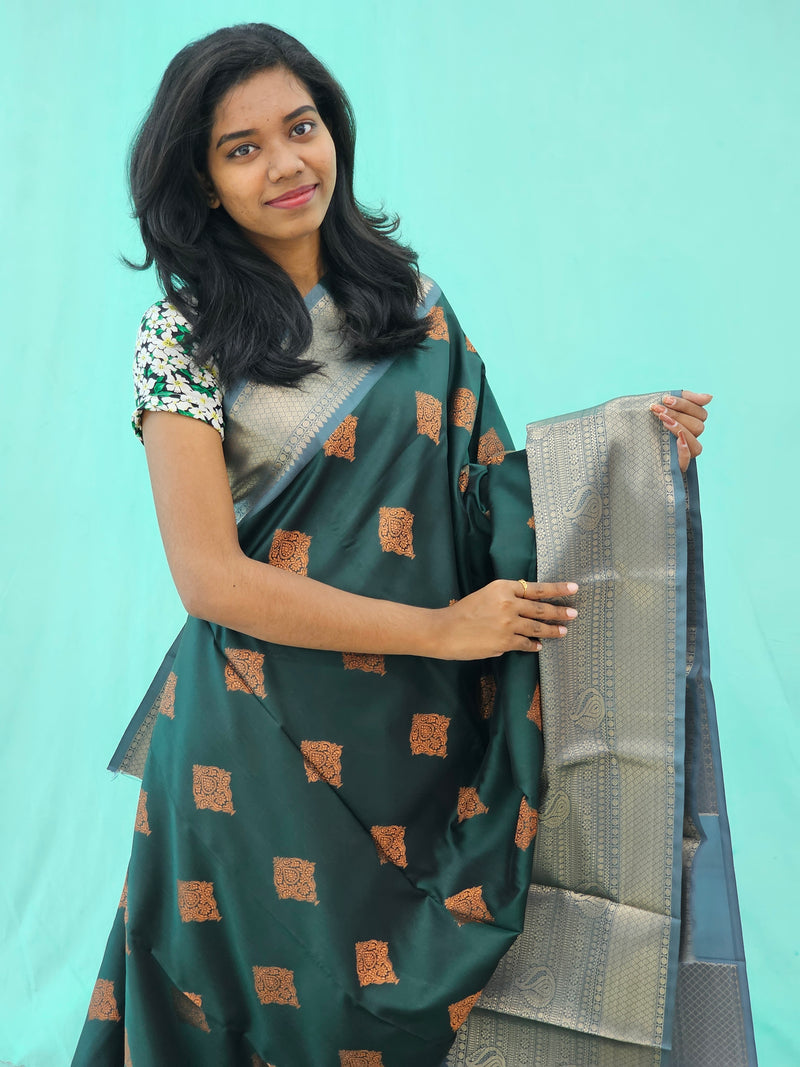 Kanchipuram Blended Trending Silk Saree 025