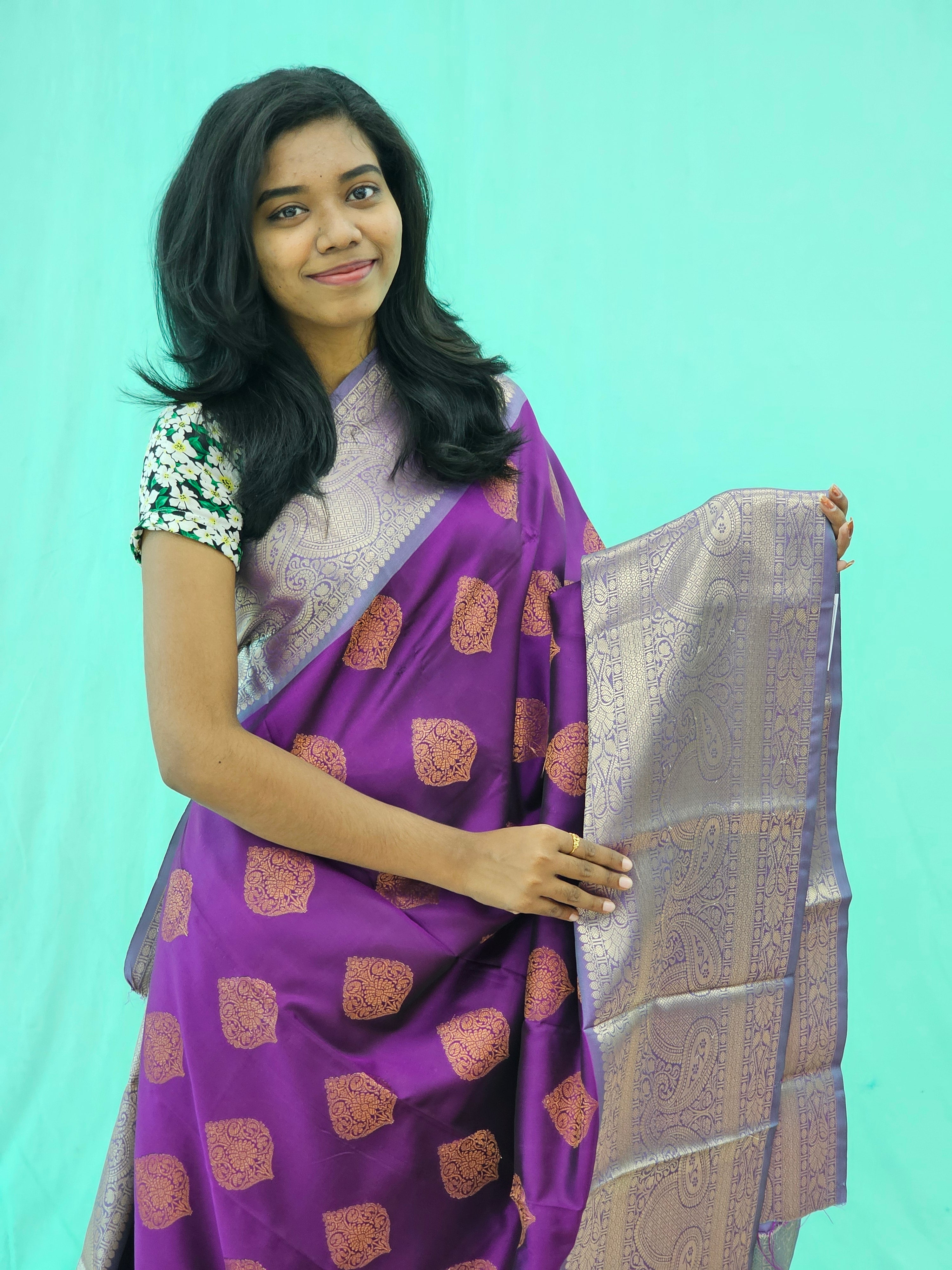 Kanchipuram Blended Trending Silk Saree 027