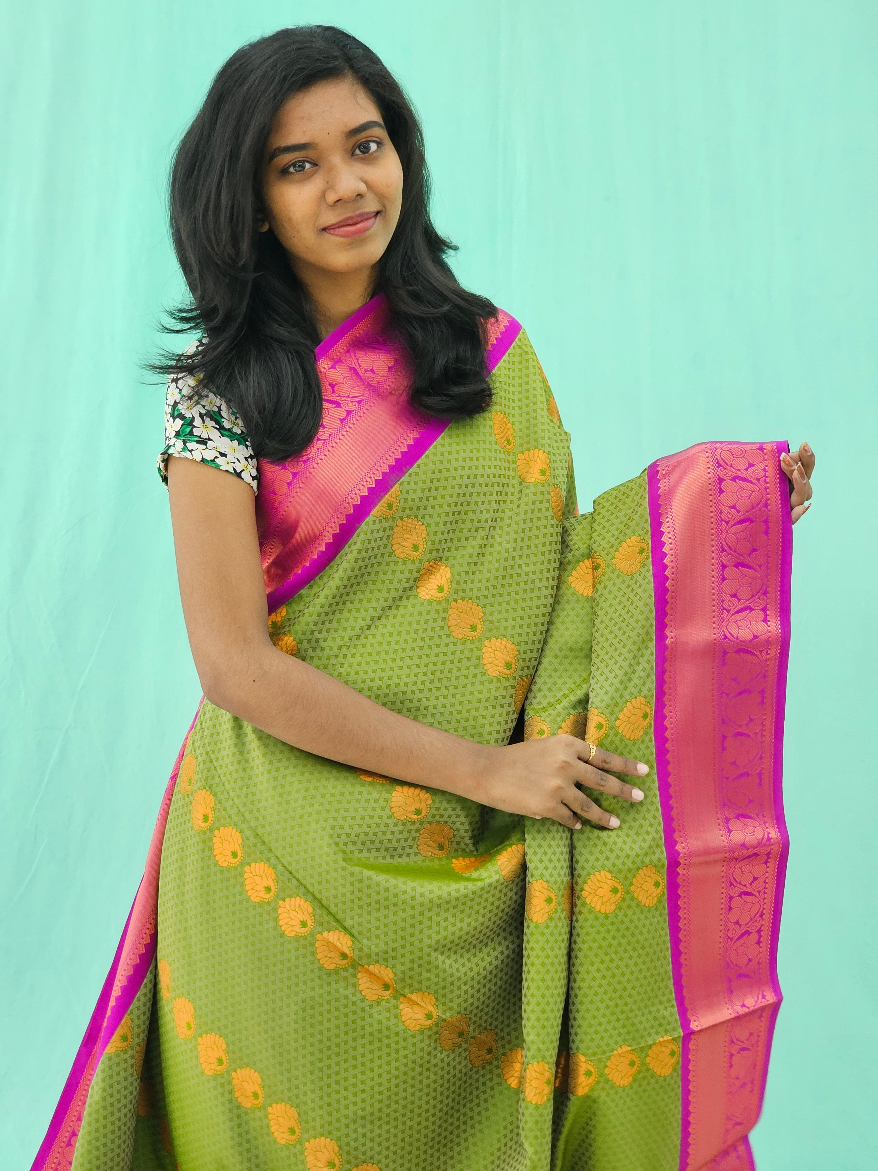 Kanchipuram Blended Trending Silk Saree 034