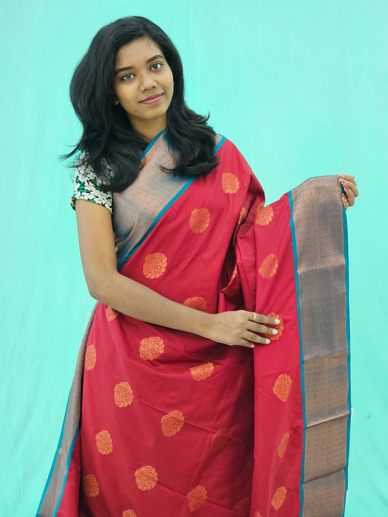Kanchipuram Blended Trending Silk Saree 035