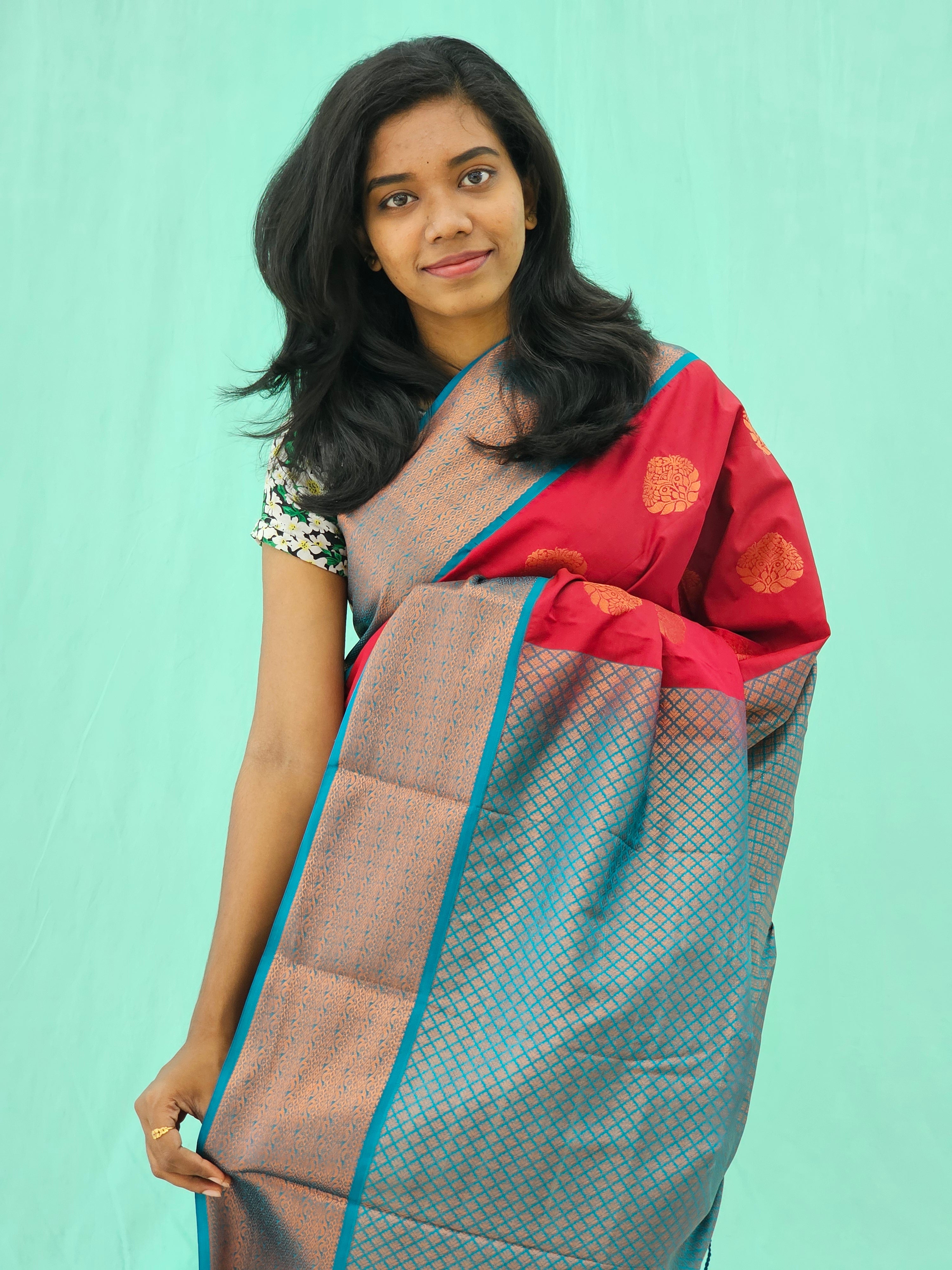 Kanchipuram Blended Trending Silk Saree 035