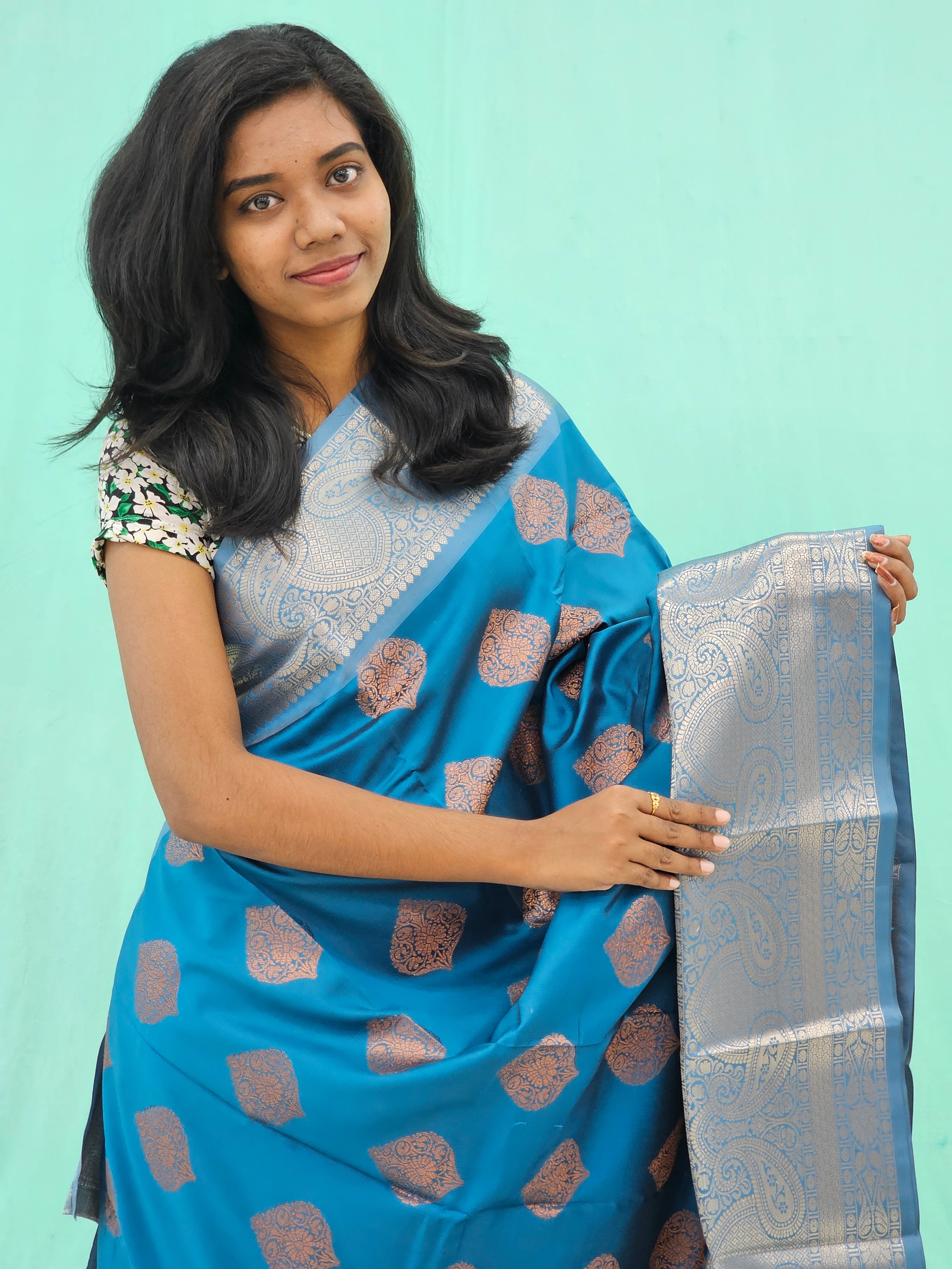 Kanchipuram Blended Trending Silk Saree 039