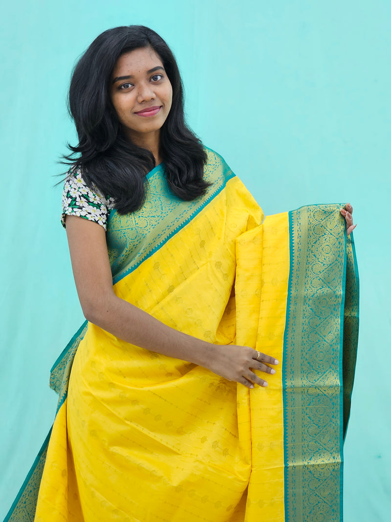 Kanchipuram Blended Trending Silk Saree 047