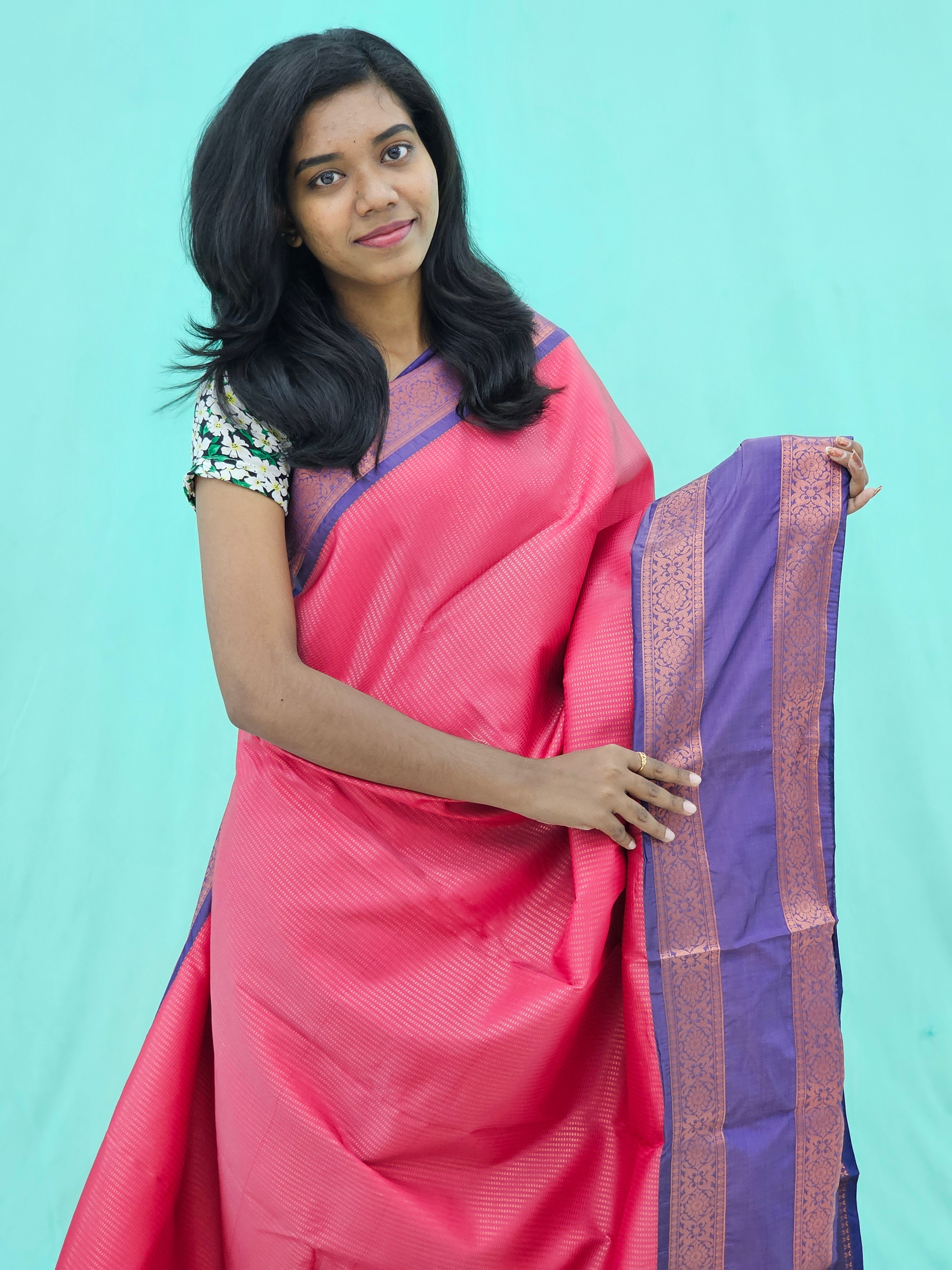 Kanchipuram Blended Trending Silk Saree 048