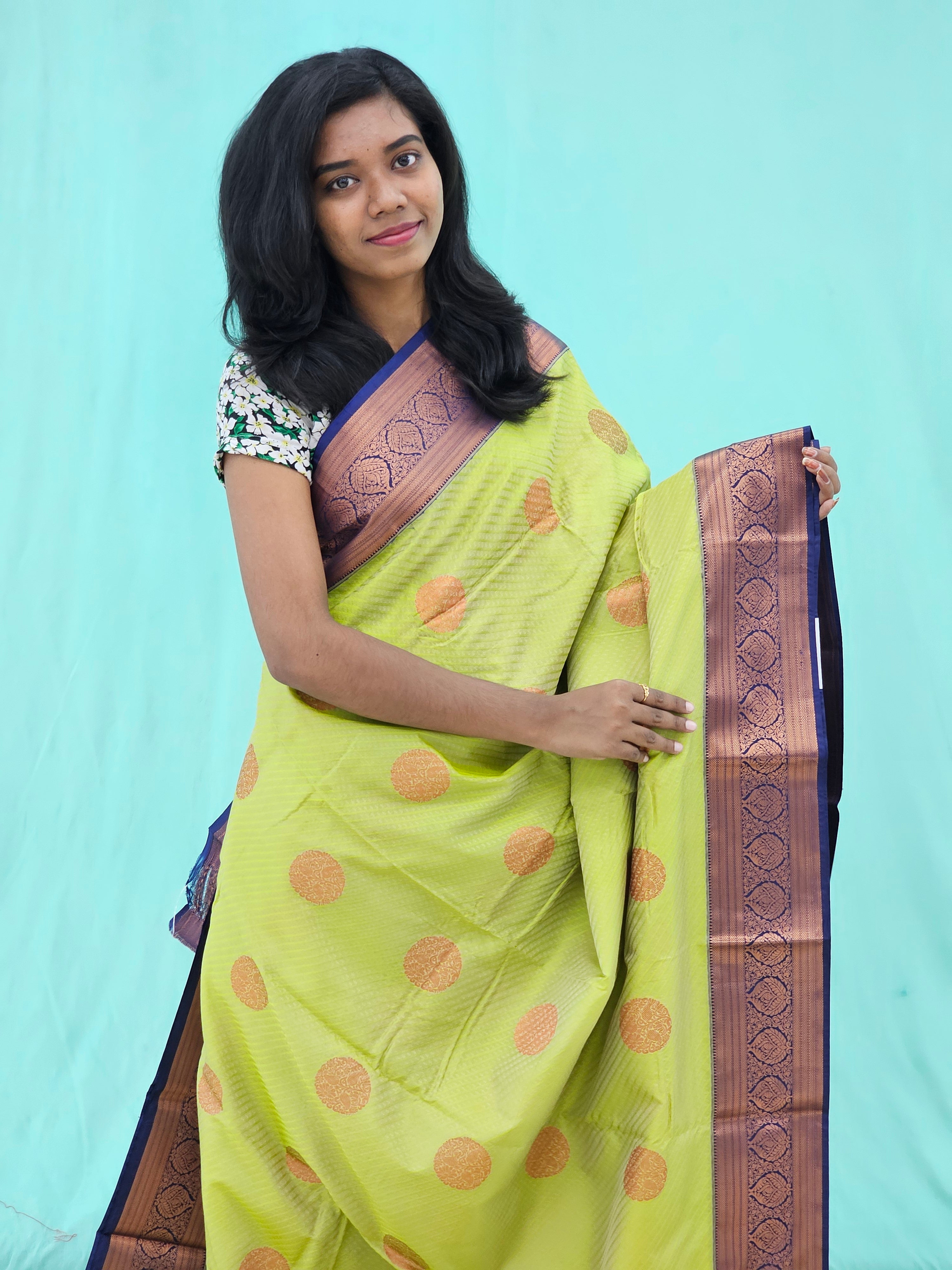 Kanchipuram Blended Trending Silk Saree 049