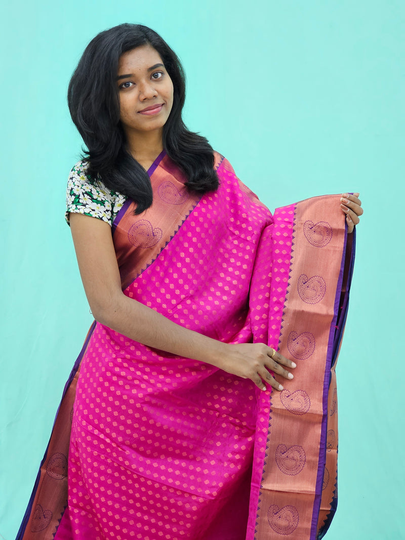 Kanchipuram Blended Trending Silk Saree 069