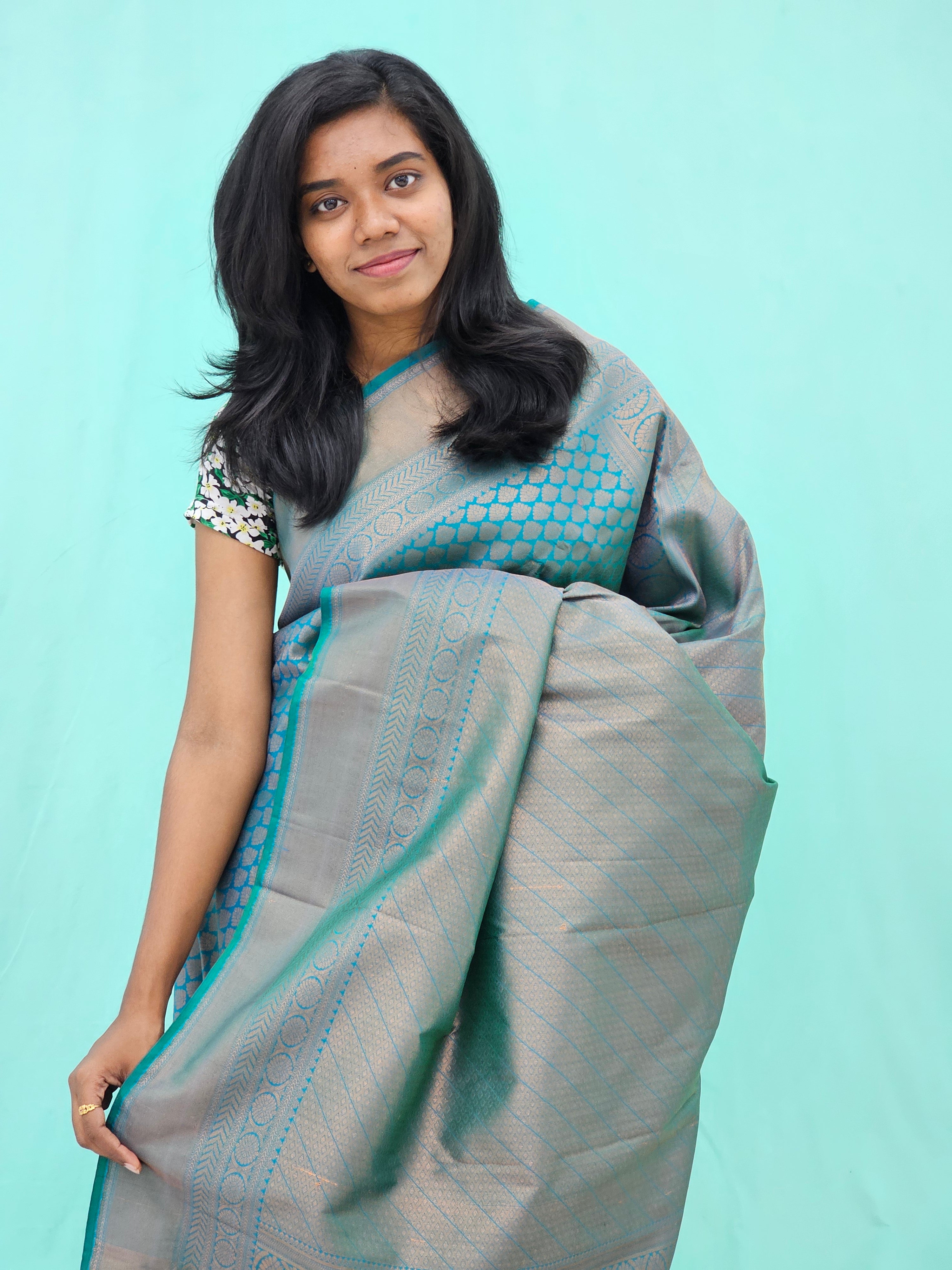Kanchipuram Blended Trending Silk Saree 078