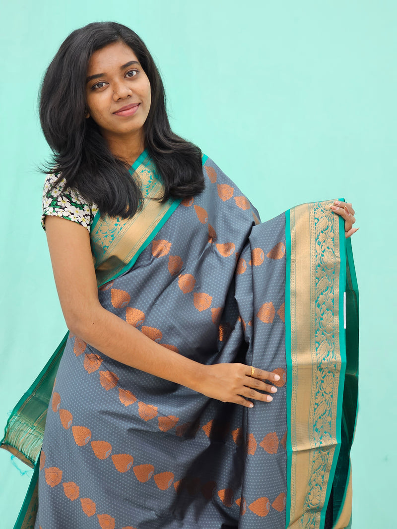 Kanchipuram Blended Trending Silk Saree 079