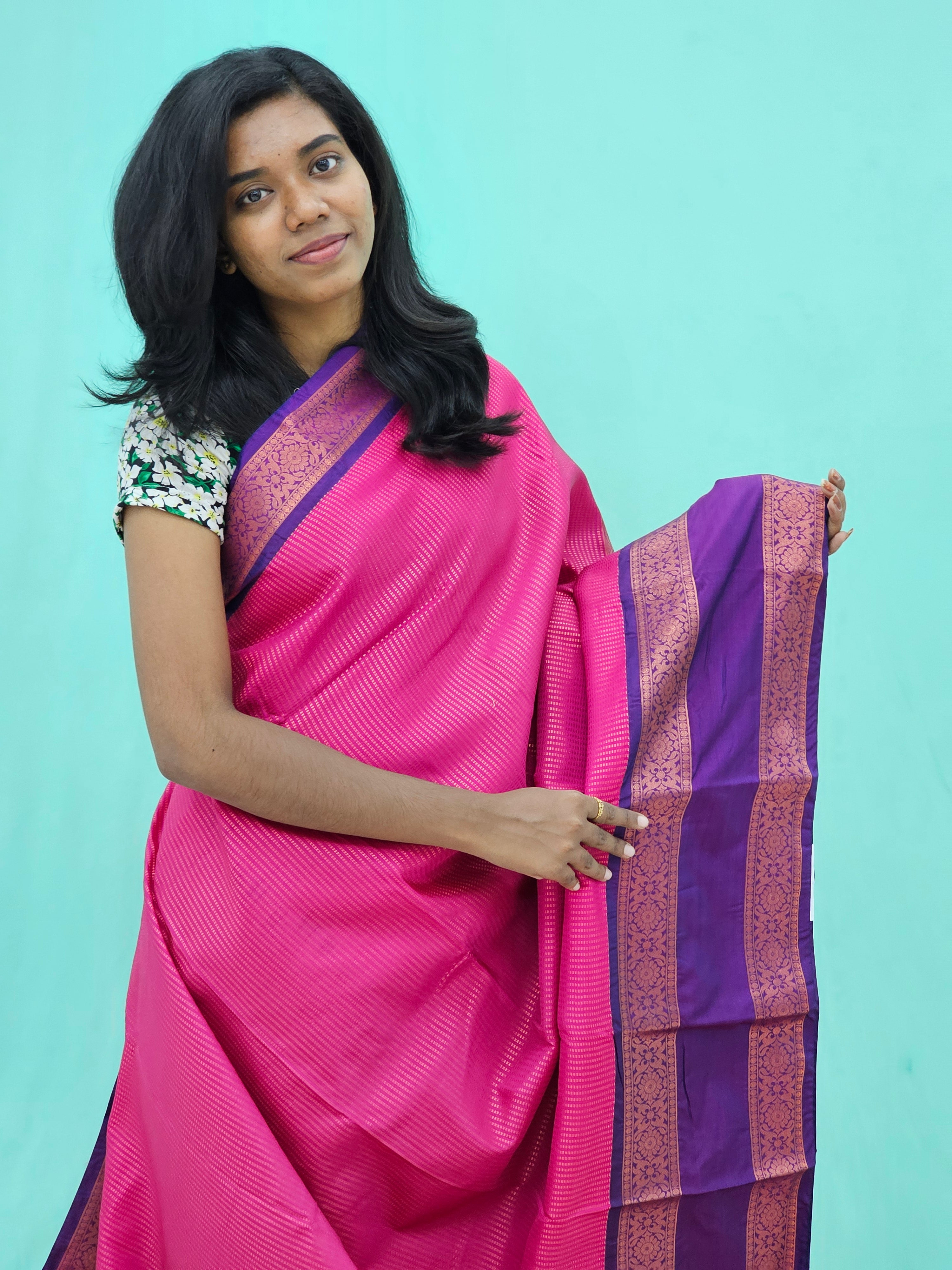 Kanchipuram Blended Trending Silk Saree 089