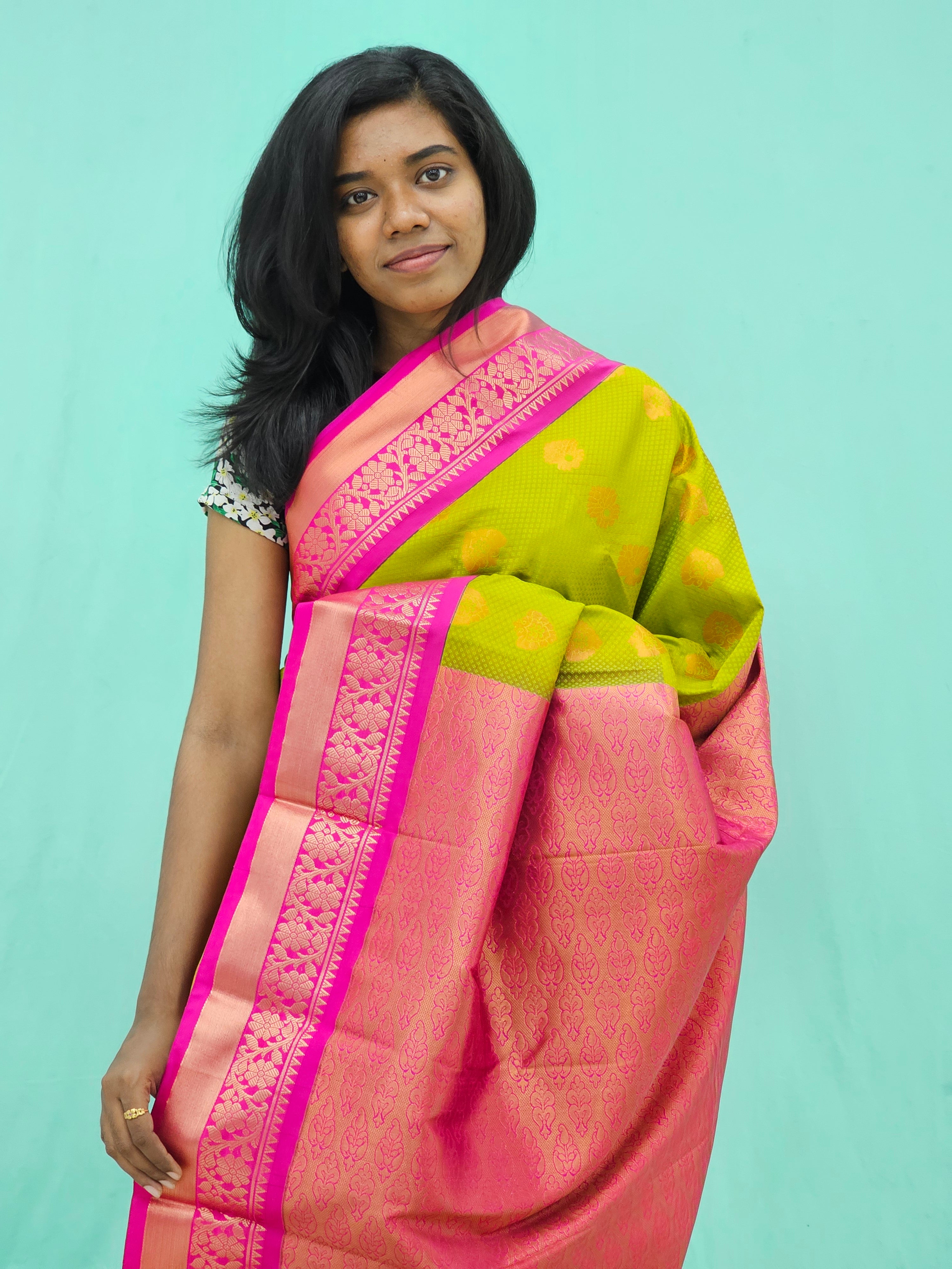 Kanchipuram Blended Trending Silk Saree 099